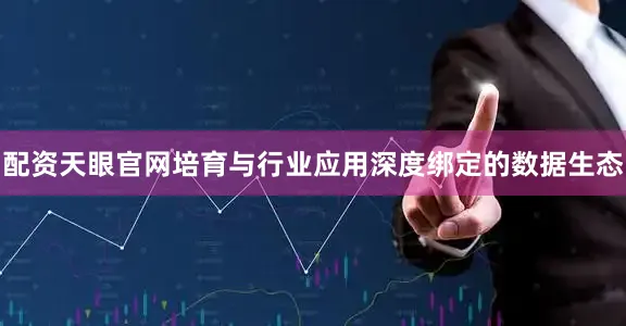 配资天眼官网培育与行业应用深度绑定的数据生态